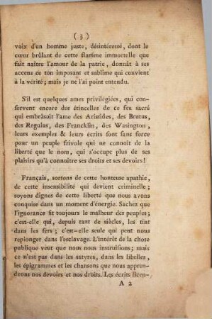 Les Aristocrates Foudroyés Par la Declaration des Droits de l'Homme & du Citoyen