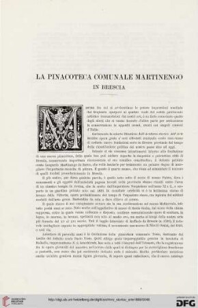 2: La Pinacoteca communale Martinengo in Brescia