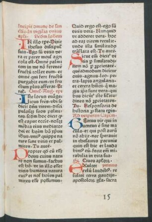 Pars 8. Commune sanctorum.