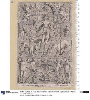 (1) Folge: die Erdteile. Marc. Gerar. inuen. Mich. Snyders excud. 4 Blatt: Nr. 1-4.
