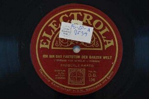 Ich bin das Factotum der ganzen Welt : ("Barbier von Sevilla") / (Rossini)