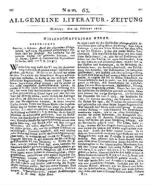 [Schmid, C. W. F.]: Kleine Bruchstücke zum Versuch einer Gelehrtengeschichte von gebohrnen Marienbergern. Ein Beytrag zur Stadtgeschichte von Marienberg im sächsischen Erzgebirge. Freiberg: Craz & Gerlach 1806