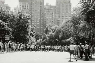 "Mile run" von Jugendlichen im Central Park