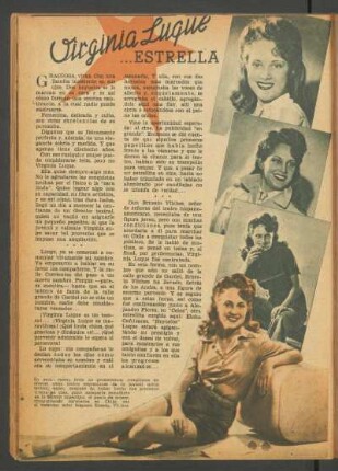 Virginia Luque ...estrella