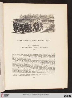 Sieben Originallithographien: zu Dostojewskijs "Aus einem Totenhaus"