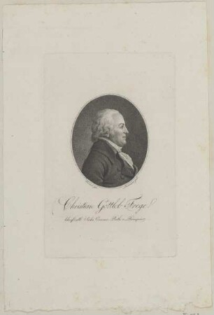 Bildnis des Christian Gottlob Frege