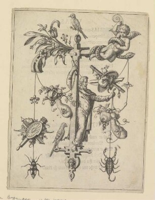 Buchstabe T (Bry, Nova alphati effectio, 1595)