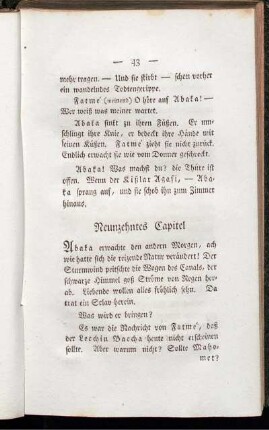 Neunzehntes Capitel