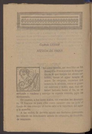 Capítulo LXXXIII - Astucia de hiena