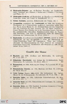 Gemälde Alter Meister (Nr. 56-93)