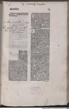 [Summa theologiae] : Tertia Pars ; [Mit Supplementum tertiae partis Summae theologiae], [1]