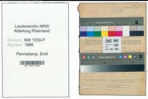 Entnazifizierung Emil Pennekamp , geb. 01.03.1890 (Beamter)