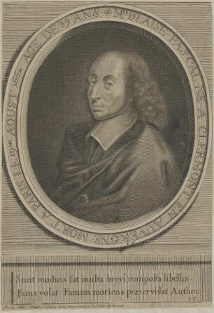 Bildnis des Blaise Pascal