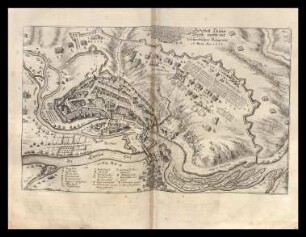 Die Statt Thona Werth sambt der Schwedischen Belagerung 16 Martii Anno 1632.