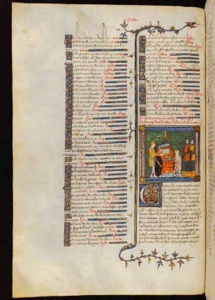 Titelminiatur: Fronarbeit der Israeliten in Ägypten