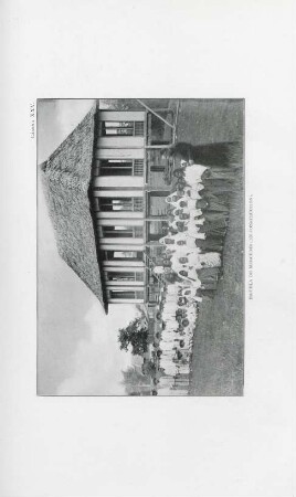 Lámina XXV. Escuela de Mercedes (en construcción)