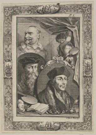 Bildnis des Desiderius Erasmus, des David Joris und des Jan Snellinck