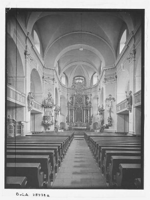 Schirgiswalde. Inneres der Katholischen Kirche