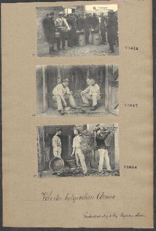 Fotopostkarten: Distribution de la soupe