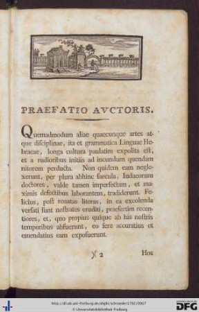 Praefatio Auctoris.