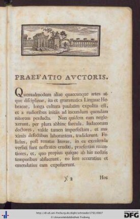 Praefatio Auctoris.