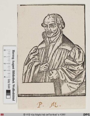 Bildnis Philipp Melanchthon (eig. Schwarzerdt)