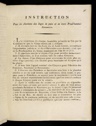 1-4, Instruction. Pour les ...
