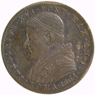 Münze, Teston, 1834