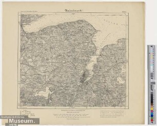 Karte des Deutschen Reiches. 58. Kiel.