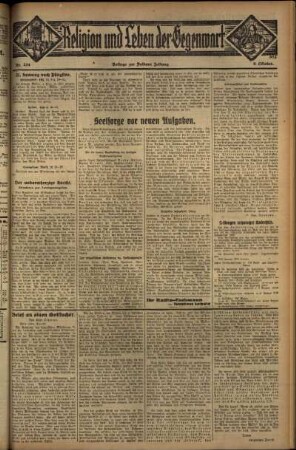 Dritte Ausgabe vom Sonntag, den 09. Oktober 1932.