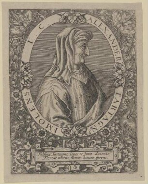 Bildnis des Alexander Tartagnus