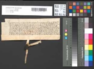 Graf Dietrich von Sayn quittiert über 1154 Florin durch den Rentmeister Joh. von Beeck.