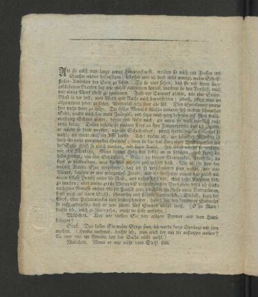 [Das Blatt hat sich gewendet, Die Reitstund' sich geendet.]