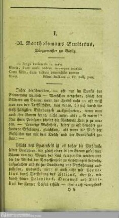 Bartholomäus Scultetus : Bürgermeister zu Görlitz