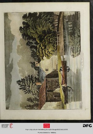Plate 92 View on the Windermere [(koloriert)]