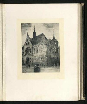 Entwurf zum Kunstgewerbe-Museum Köln