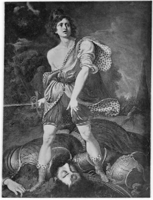 David mit dem Haupt von Goliath