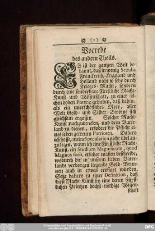 Vorrede des andern Theils.