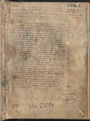 Psalterium et aliae orationes, benedictiones - BSB Clm 27054