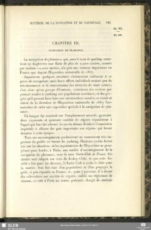 Chapitre III. Navigation De Plaisance