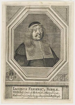 Bildnis des Iacobus Fridericus Rühle