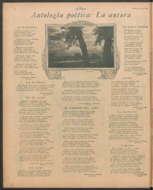 Antología poética: La aurora