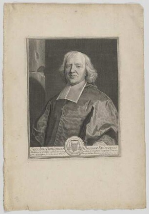 Bildnis des Jacobus Benignus Bossuet