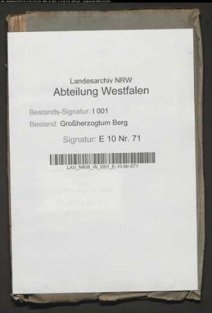 Das aufgehobener Dominikaner-Kloster zu Soest