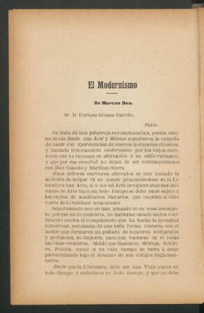 De Marcos Dea.