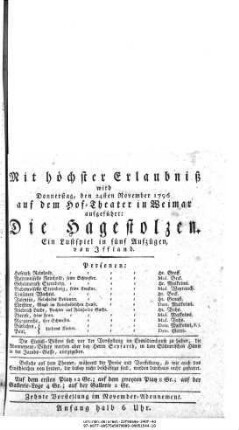 Die Hagestolzen