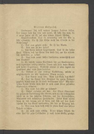 Viertes Gespräch