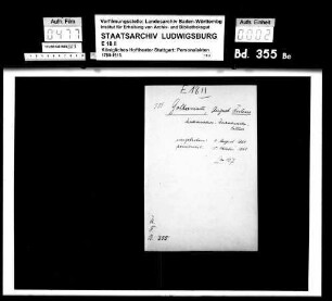 Goltermann, August Julius (*15.07.1823); Kammervirtuos, Konzertmeister (Cellist); ausgesch.: 1870