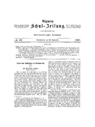 Ueber das Schulwesen in Nordamerika