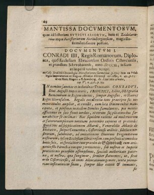 68-99, Mantissa Documentorum, ...